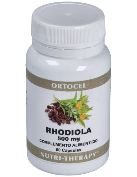 Rhodiola 500Mg. 60Cap. de Ortocel Nutri-Therapy