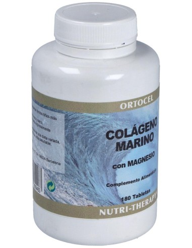 Colageno Marino Con Magnesio 180Comp. de Ortocel Nutri-Therapy