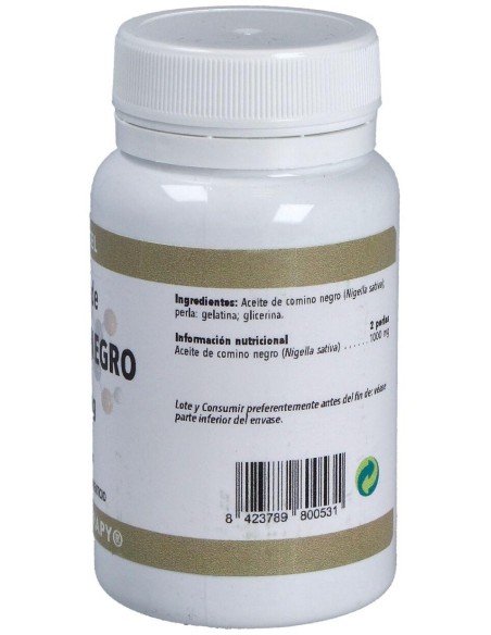 Aceite De Comino Negro 500Mg. 100Perlas de Ortocel Nutri-Therapy