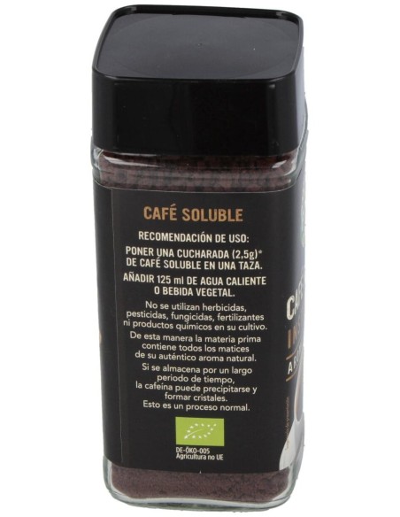 Cafe Soluble Instantaneo 100Gr. Bio de Biocop
