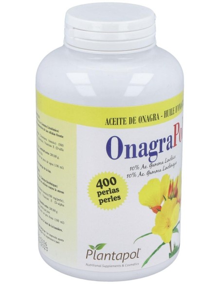 Onagrapol (Aceite de Onagra) 400 Perlas 700 Mg de Plantapol