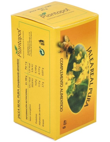 Jalea Real Fresca 40Gr. (Refrigeracion) de Plantapol
