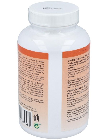 Omega 3,6,9  120 Perlas de 1.400 Mg de Plantapol