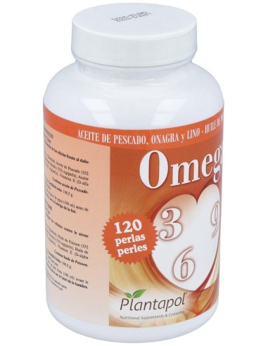 Omega 3,6,9  120 Perlas de 1.400 Mg de Plantapol