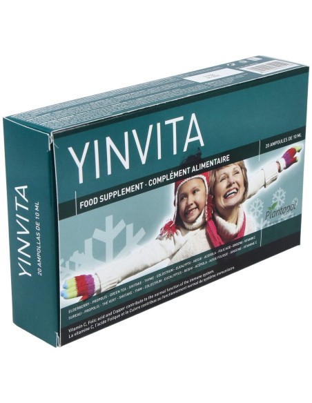 Yinvita (Ginseng+Shitake+Eleutero.) 20Amp. de Plantapol