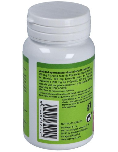 Plantapol Equiplus (Equinacea,Propolis,Uña de Gato,Vitamina C)  de Plantapol