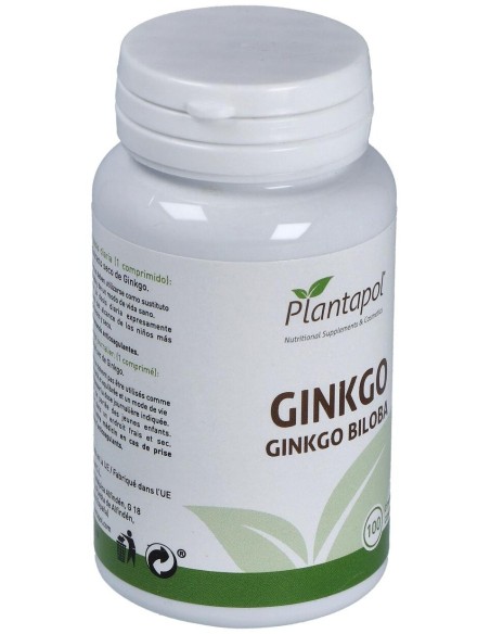 Ginkgo Biloba (100 Comprimidos 600 Mg)                                                                         de Plantapol
