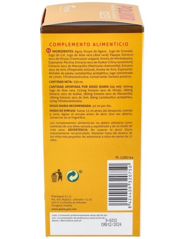 Polixir 02 Ed (Digestivo) Jarabe 250Ml. de Plantapol