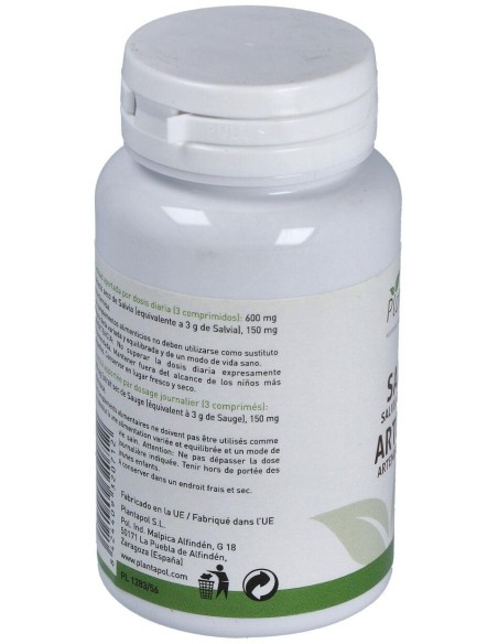 Salvia y Artemisia (90 Comprimidos 530 Mg) de Plantapol