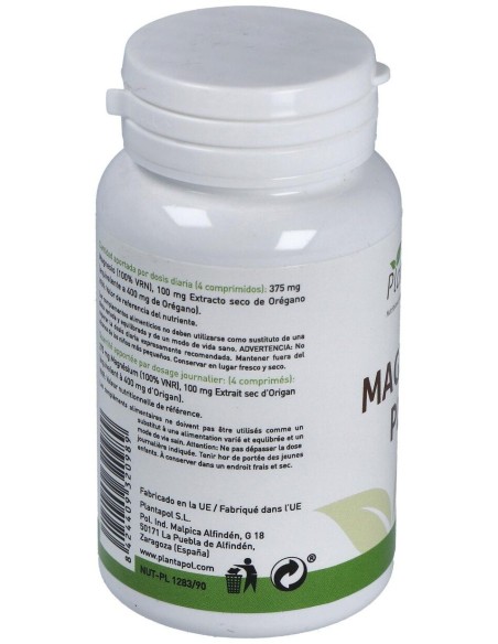 Magnesio Plus (100 Comprimidos 520 Mg) de Plantapol
