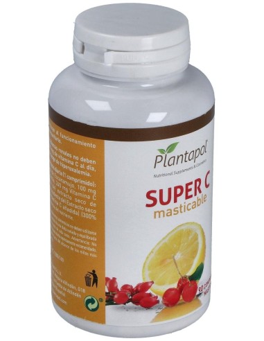 Super C ( Acerola, Escaramujo, Vitamina C) de Plantapol