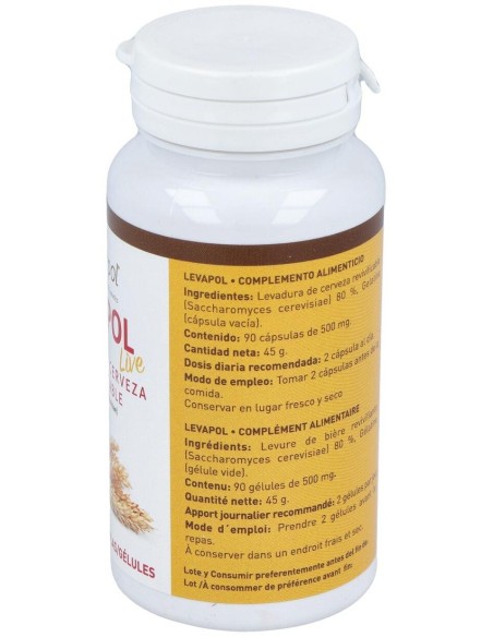 Levapol Live Lev.De Cerveza Viva 90Cap. de Plantapol