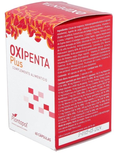 Oxi Penta Plus 60Cap. de Plantapol