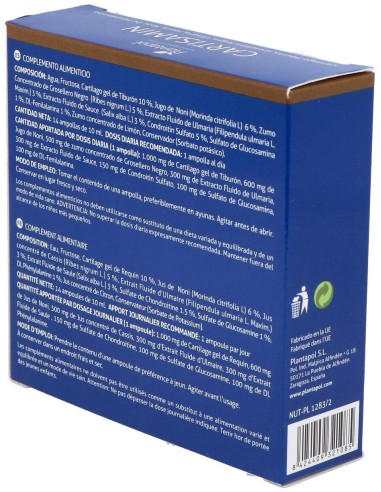 Cartisamin 14Amp. de Plantapol