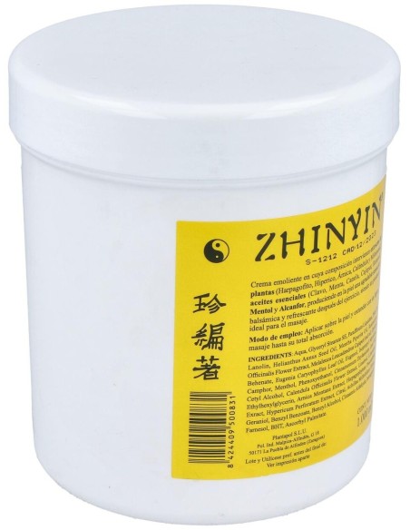 Zhinyin Crema De Masaje 1Kg. de Plantapol