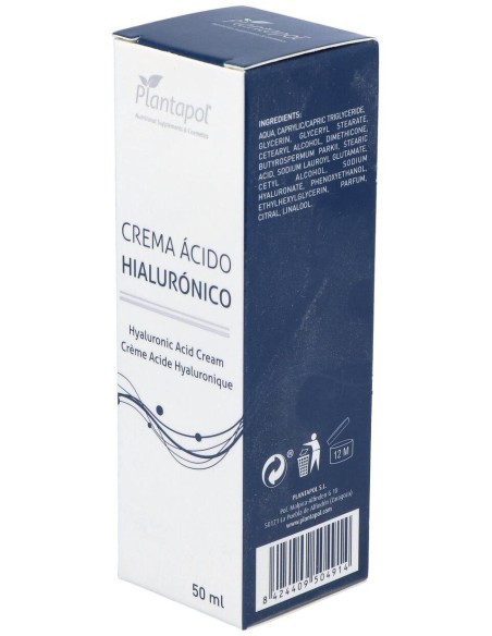 Crema Acido Hialuronico 50Ml. de Plantapol