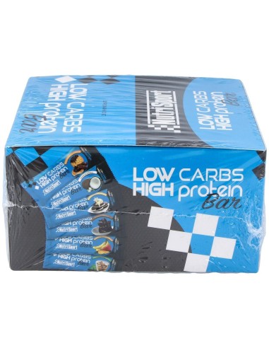 Low Carbs High Protein Brownie 16Barritas de Nutrisport