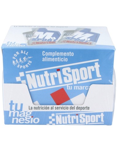 Magnesio Liquido Calambres Caja 24Sbrs. de Nutrisport
