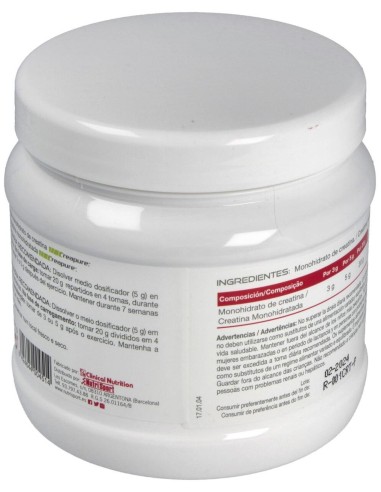 Creatina 500Mg. 400Gr.Polvo de Nutrisport