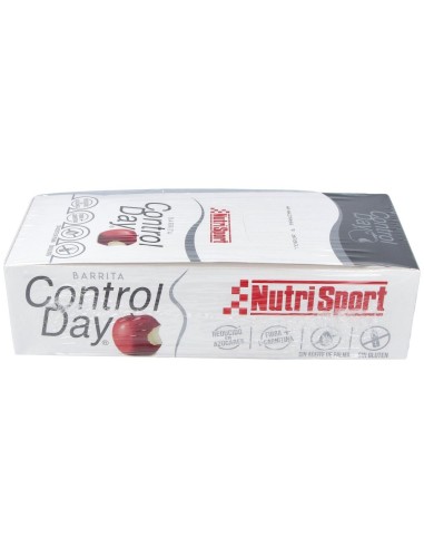 Barrita Yogurt-Manzana Controlday Caja 28Uds. de Nutrisport