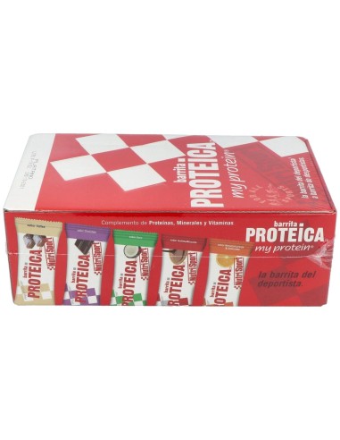 Barrita Proteica Platano Caja 24Uds de Nutrisport