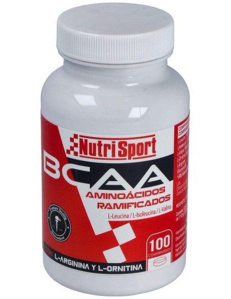 Aminoacidos Ramificados 1Gr Bcaa 100Comp de Nutrisport