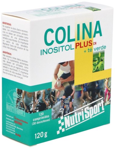 Colina Inositol Plus + Te Verde 120Comp. de Nutrisport