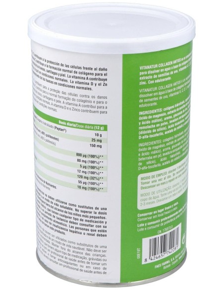 Vitanatur Collagen Antiox 360Gr. de Vitanatur