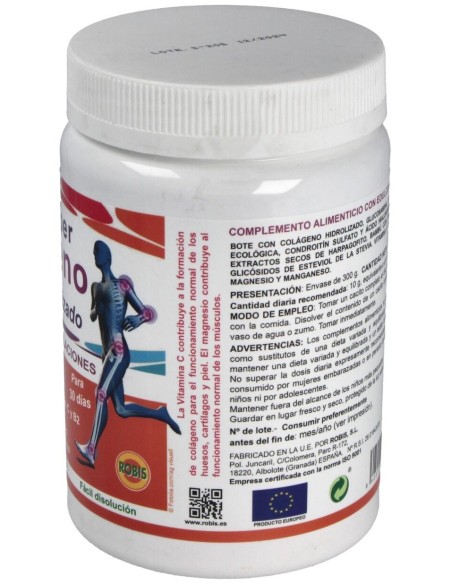 Super Colageno Hidrolizado 300Gr. de Robis