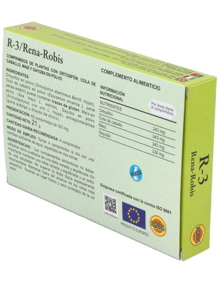 R-3 Diuretico 60Comp de Robis