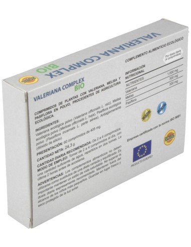 Valeriana Complex Bio 60Comp. de Robis