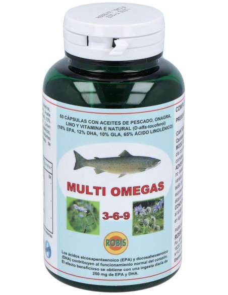 Multi Omega 3-6-9 60Cap. de Robis