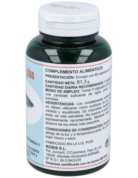 Omega 3 Plus 60Cap. de Robis