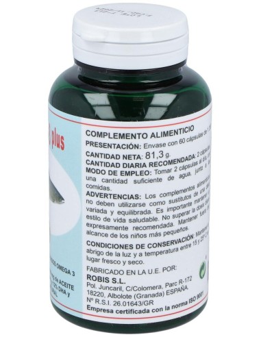 Omega 3 Plus 60Cap. de Robis