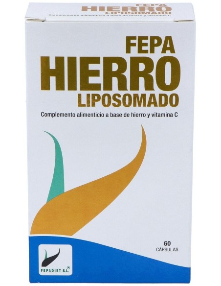 Fepa-Hierro Liposomado 30Mg. 60Cap. de Fepadiet