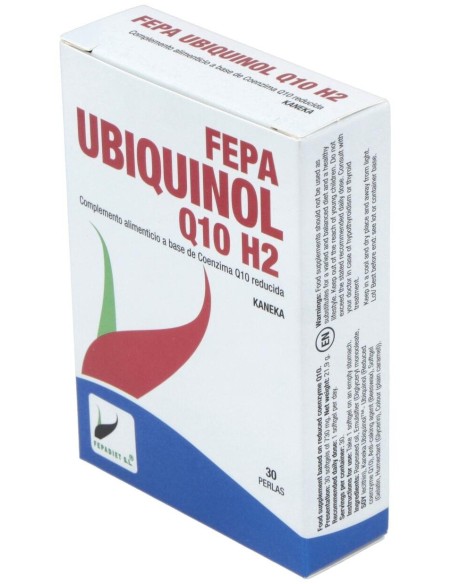 Fepa-Ubiquinol Q10 50Mg. 30Perlas de Fepadiet