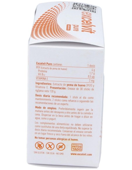 Excelvit Pure (Bienestar) 30Sticks de Excelvit