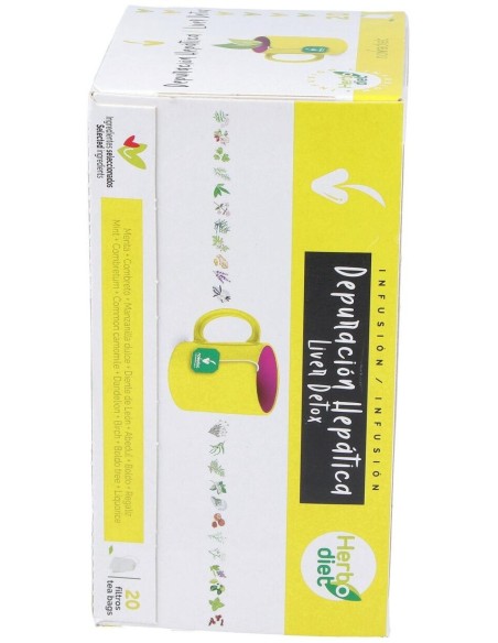 Herbodiet Inf. Depuracion Hepatica 20Filtros de Novadiet