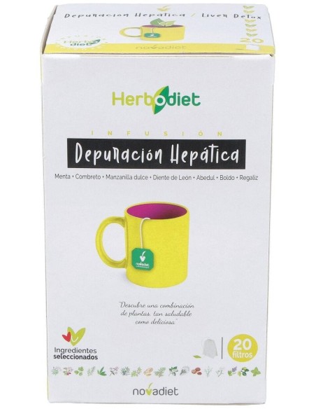Herbodiet Inf. Depuracion Hepatica 20Filtros de Novadiet