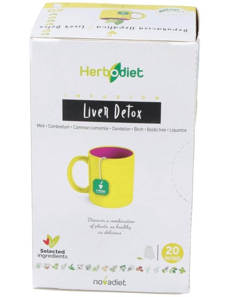 Herbodiet Inf. Depuracion Hepatica 20Filtros de Novadiet