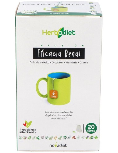 Herbodiet Inf. Eficacia Renal 20Filtros de Novadiet