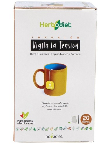 Herbodiet Inf. Vigila Tu Tension 20Filtros de Novadiet