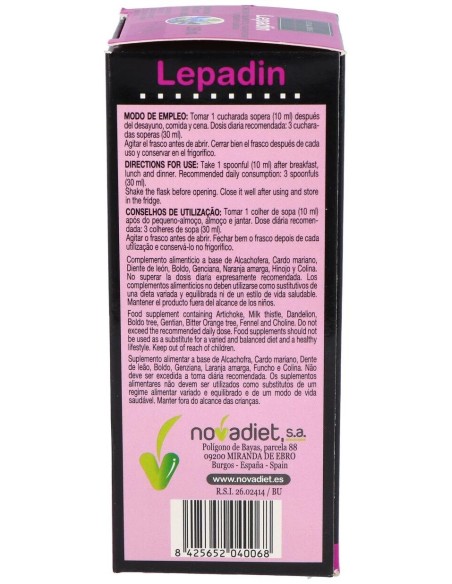 Lepadin (Nepadiet) 250Ml. de Novadiet