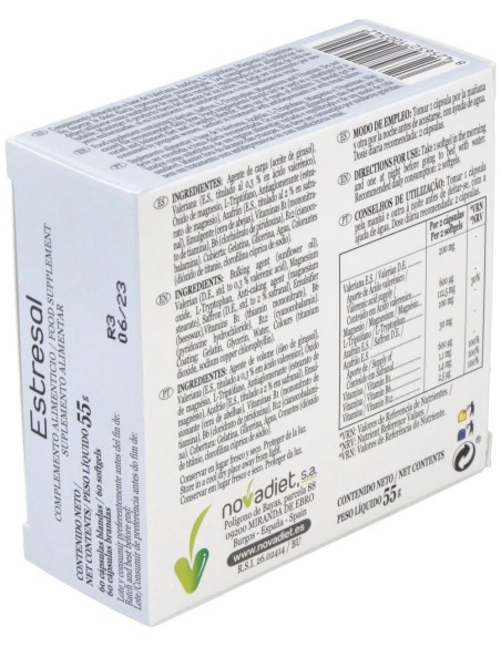 Estresal 60Cap. de Novadiet
