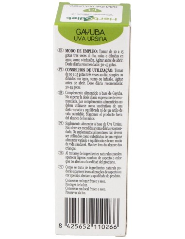 Herbodiet Ext.Fluido Gayuba 50Ml. de Novadiet