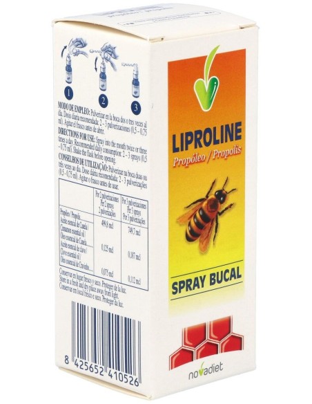 Liproline Spray Bucal Propoleo 15Ml. de Novadiet