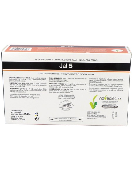 Jal 5 20Amp. de Novadiet