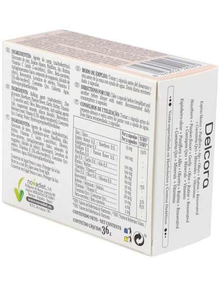 Delcora 60Cap. de Novadiet
