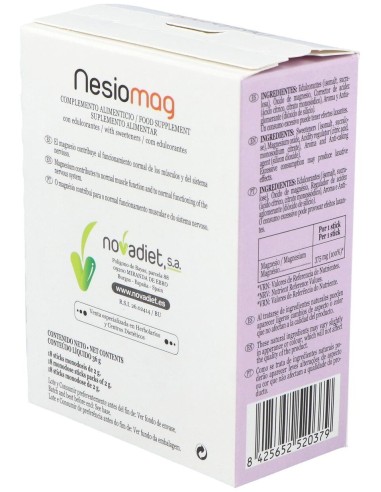 Nesiomag 18Sticks de Novadiet
