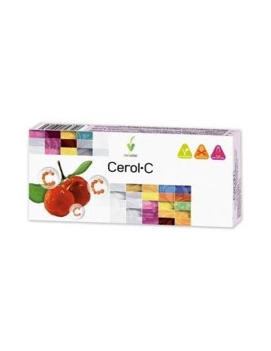 Cerol-C (Vitamina-C) Envase de 30 comprimidos masticables. de Novadiet